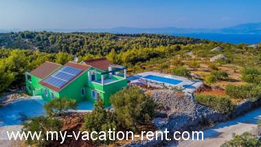Ferienhäuse Sutivan Insel Brac Dalmatien Kroatien #6674