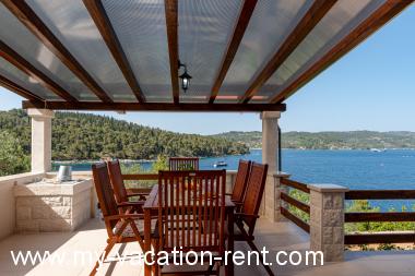 Vakantiehuis Cove Picena (Vela Luka) Eiland Korcula Dalmatië Kroatië #6820