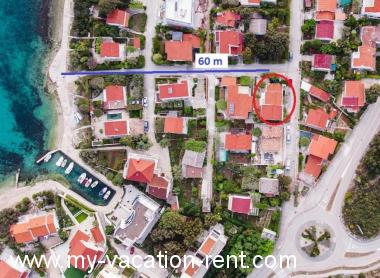 Apartment Petrcane Zadar Dalmatia Croatia #7229