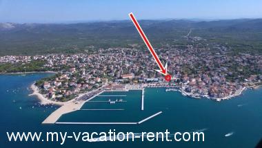 Apartmán Pirovac Šibenik Dalmácie Chorvatsko #7259