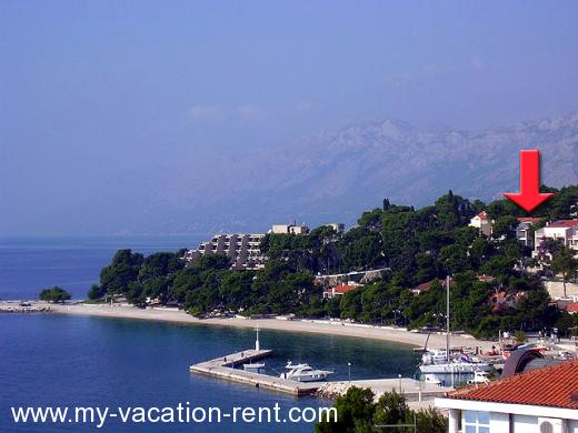Appartement Brela Makarska Dalmatië Kroatië #902